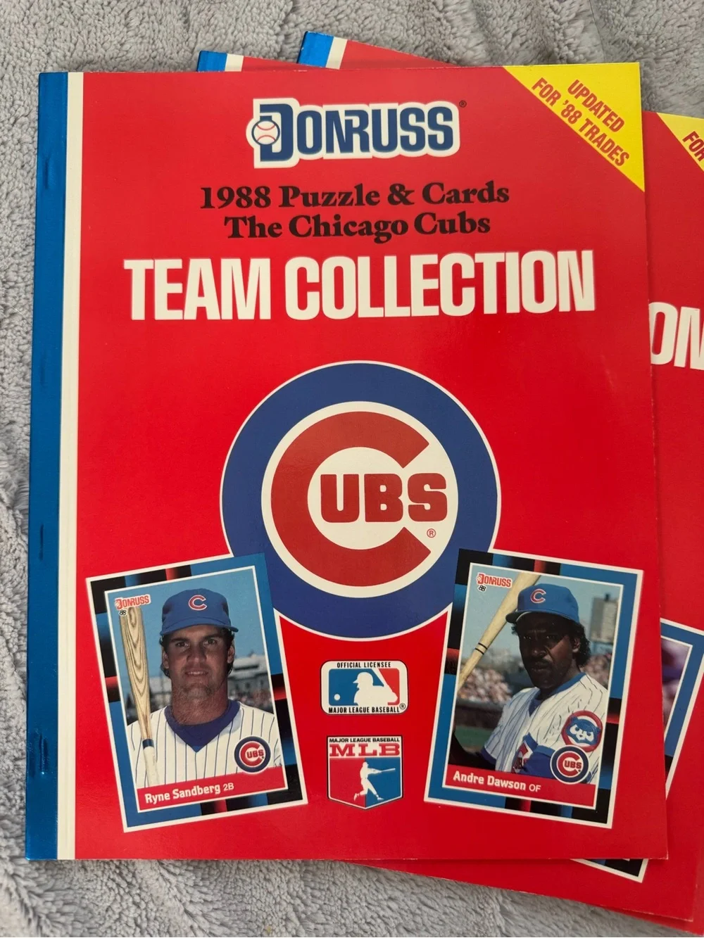 1988 Donruss Team Collection Books Lot Mets Cubs Yankees Red Sox Athletics‎